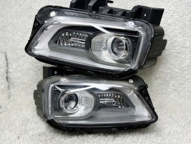 2018-2023 Hyundai Kona OS LED Headlight Left Right Pair OEM 92101-J9100