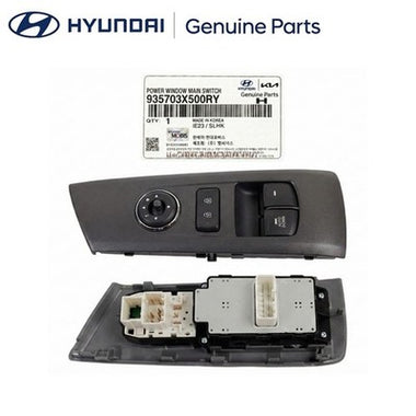 935703X500RY Genuine Window Main Switch OEM Hyundai Elantra Coupe 2 Doors 11-15