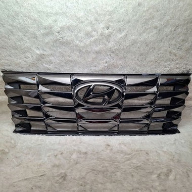 2022-2024 Hyundai Tucson NX4 Upper Radiator Grille w/o Camera OEM 86350-N9100