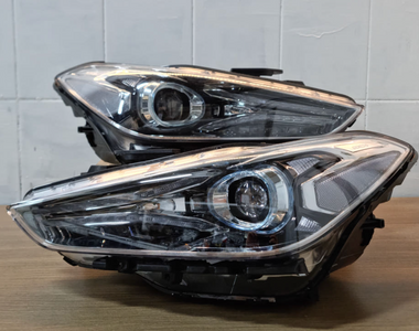 2017-2021 Genesis G70 Full LED Adaptive Headlight Set LH RH OEM Genuine