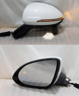 2022-2025 Genesis GV70 Left Driver Mirror Blind Spot LED White OEM 87610-AR010