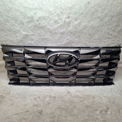 2022-2024 Hyundai Tucson NX4 Upper Radiator Grille w/o Camera OEM 86350-N9100