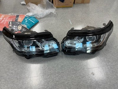 2013-2017 Land Rover Range Rover L405 Adaptive AFS LED Headlight Pair OEM