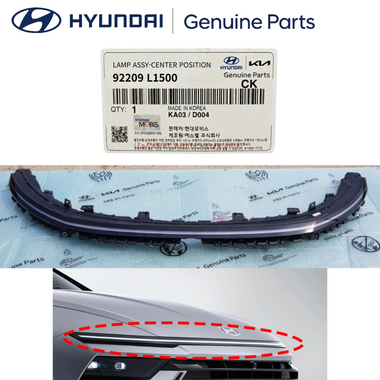 2024-2026 Hyundai Sonata Front Center LED DRL Light Bar OEM 92209-L1550
