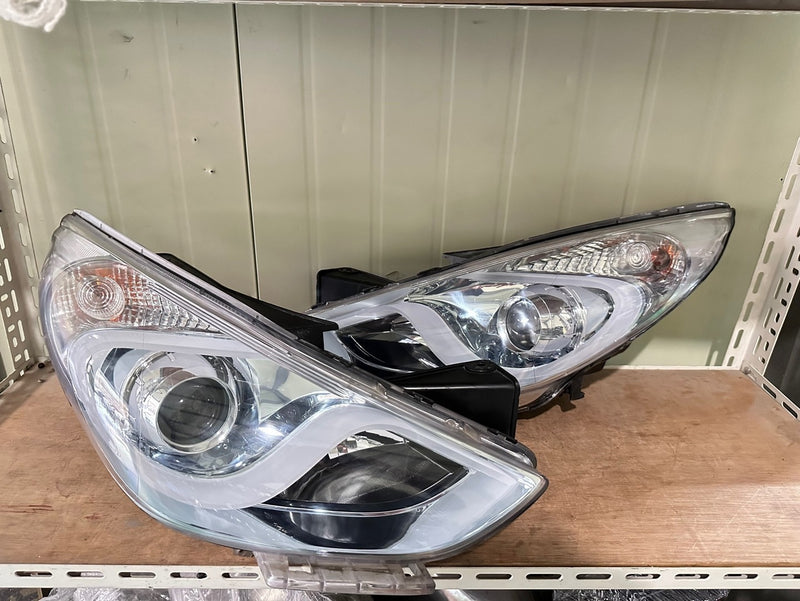 2011-2014 Hyundai Sonata YF Hybrid Right Passenger LED Headlight OEM 92102-4R000