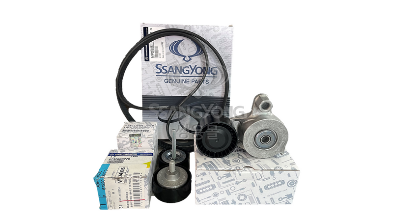 Ssangyong Tivoli Korando Belt Tensioner Idler Pulley Set 4PC OEM 6739970292