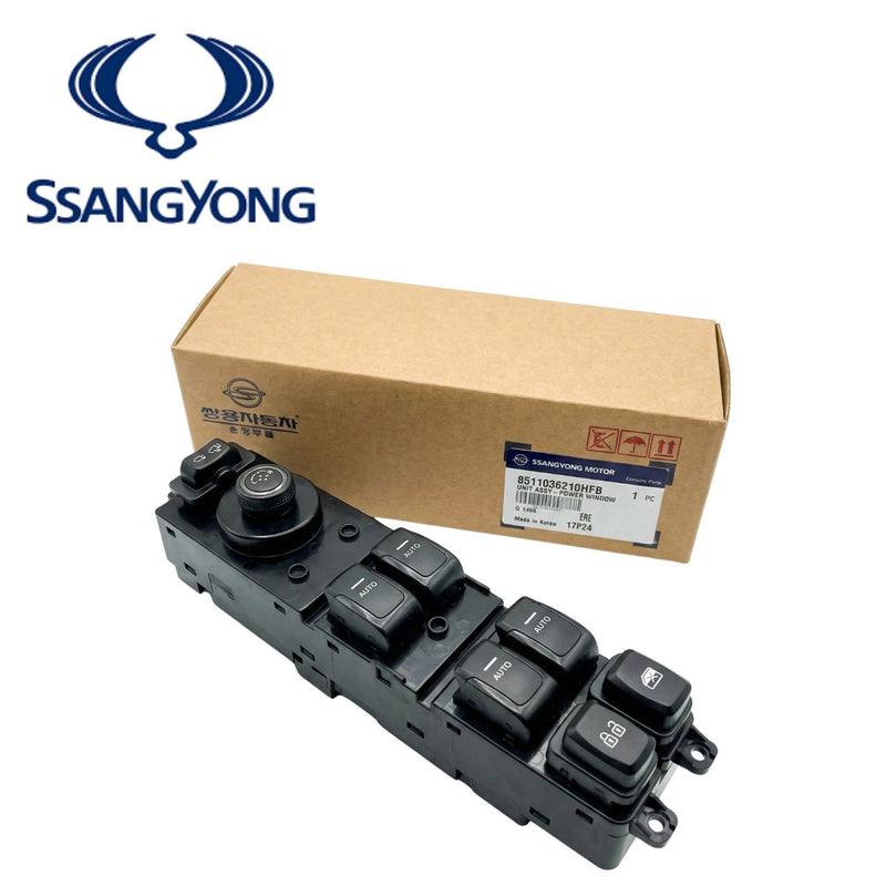 2020-2023 Ssangyong Rexton Y450 Power Window Main Switch OEM 8511036110HFB